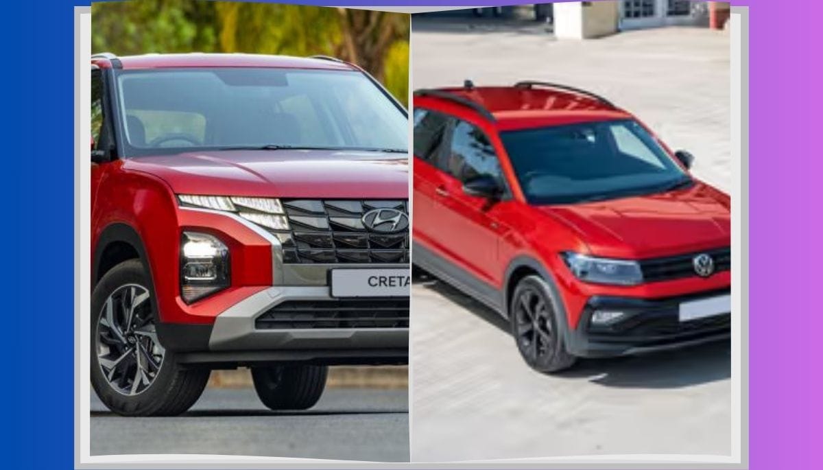 Hyundai Creta Facelift Vs Volkswagen Taigun