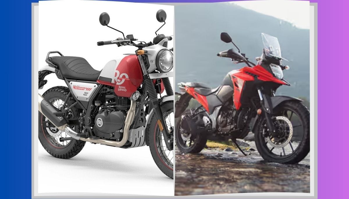 Suzuki V-Strom SX Vs Royal Enfield Scram 411