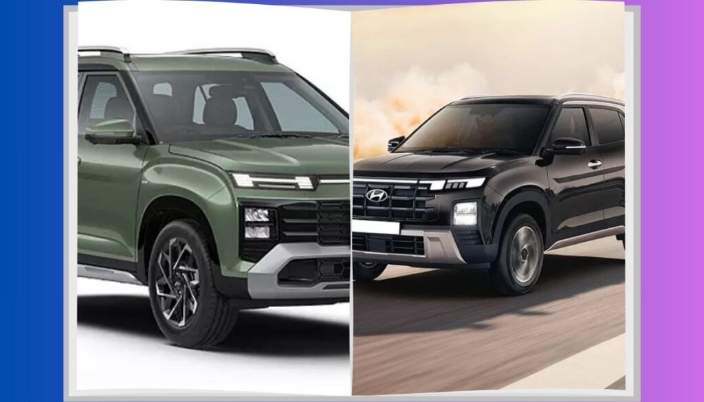 What is the difference between Hyundai Alcazar and Hyundai Creta