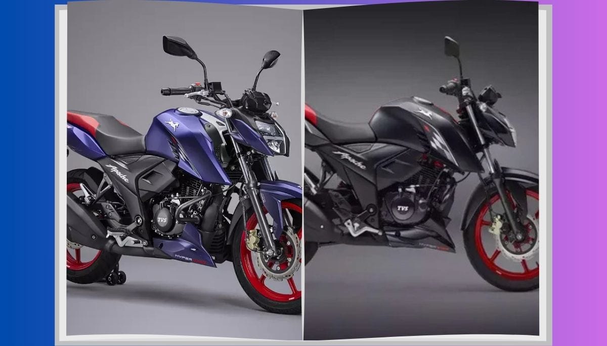 नई TVS Apache RTR 160 4V लॉन्च – दमदार फीचर्स और कीमत से मचाई धूम!