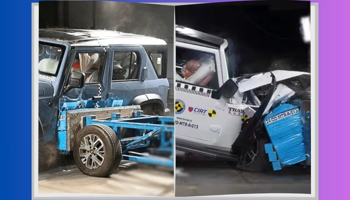 महिंद्रा थार Roxx को मिला 5-स्टार भारत NCAP क्रैश टेस्ट रेटिंग: जानें कैसे बना पहला बॉडी-ऑन-फ्रेम SUV चैंपियन