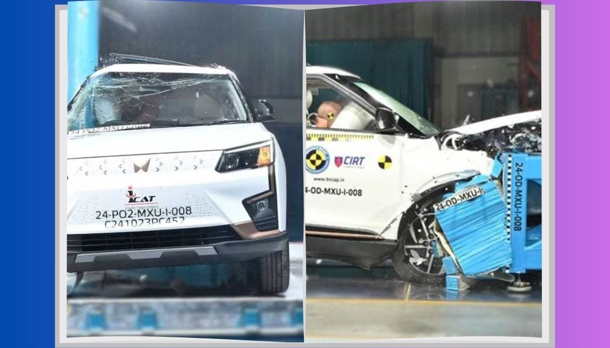 महिंद्रा XUV400 ने क्रैश टेस्ट में रचा इतिहास